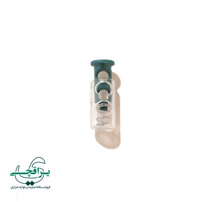 استوپر شفاف 8 میلیمتری سبز-001
