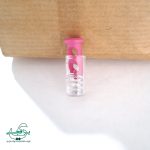 استوپر شفاف 8 میلیمتری صورتی-002