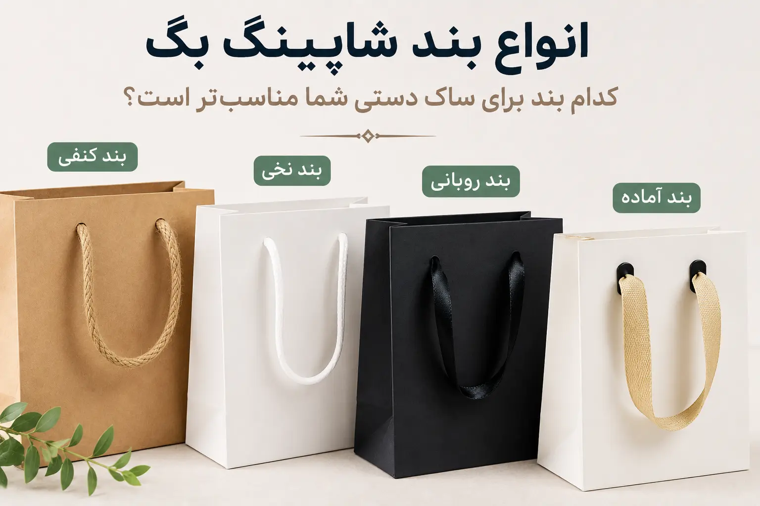 عکس شاخص مقاله انواع بند شاپینگ بگ؛ کدام بند برای ساک دستی شما مناسب‌تر است؟