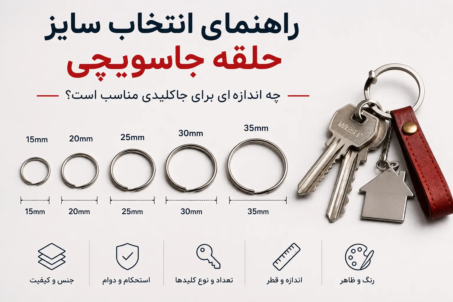 عکس شاخص مقاله حلقه جاسوئیچی و جاکلیدی