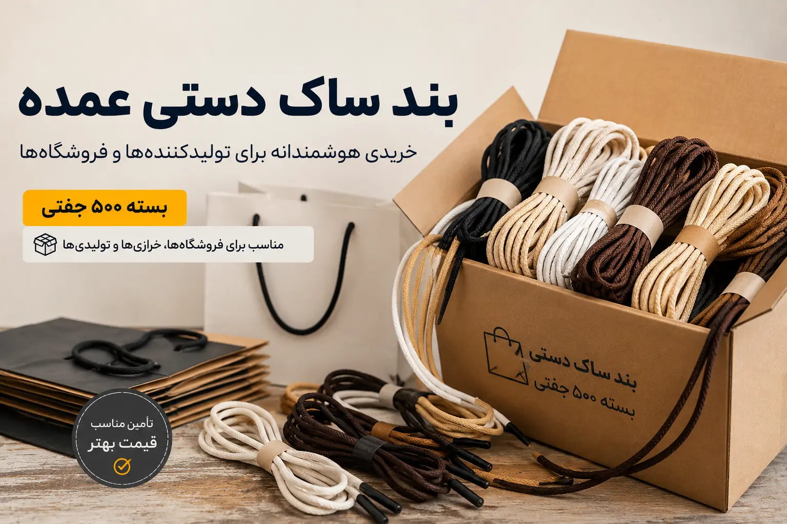 عکس شاخص مقاله بند ساک دستی عمده؛ راهنمای خرید برای تولیدی‌ها و فروشگاه‌ها